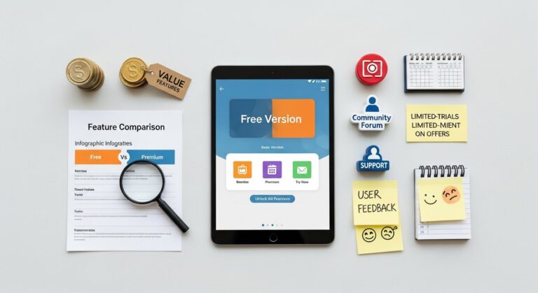 Illustration of freemium model best practices for tech startups and digital marketing