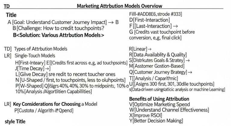 marketing attribution models - featured illustration