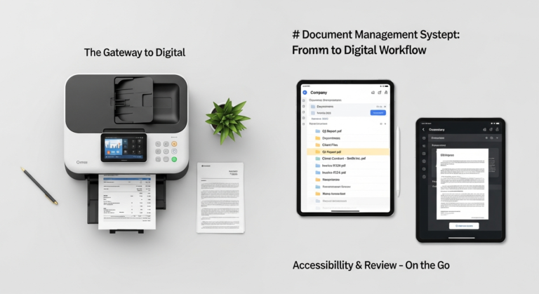 how digital document management streamlines business operations