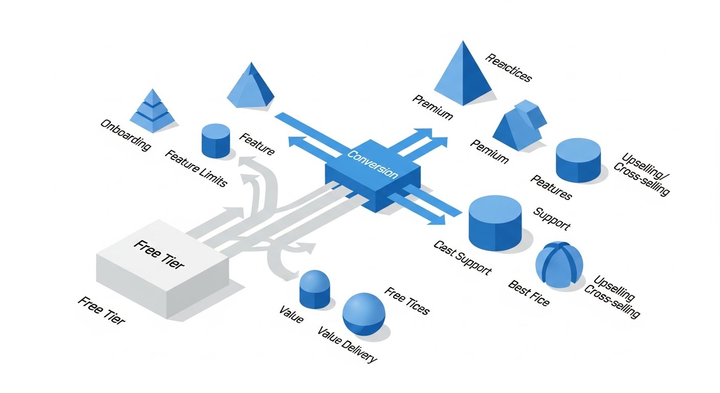 freemium model best practices - infographic 4 illustration