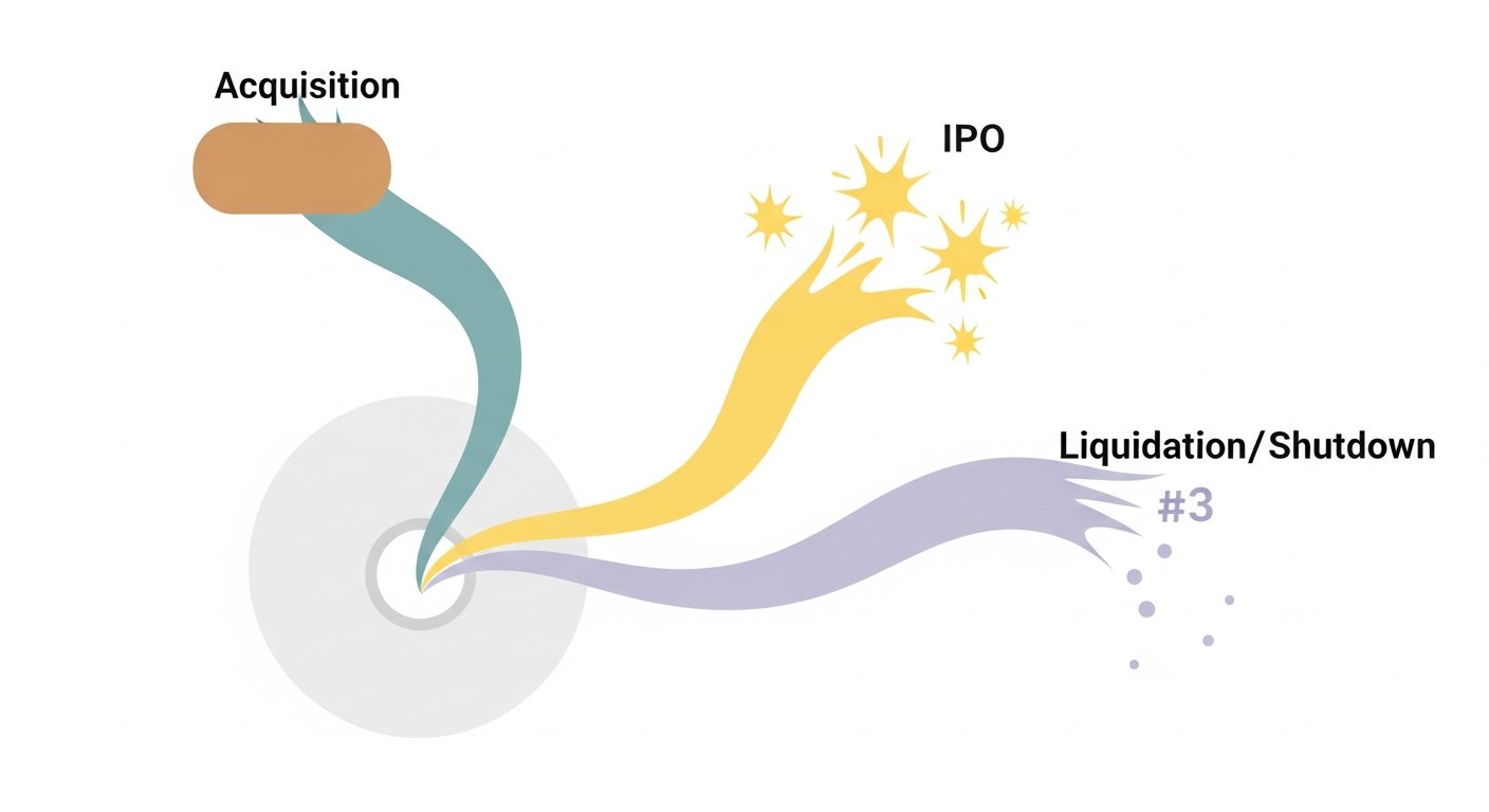 startup exit strategies — featured illustration