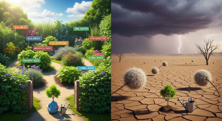 choosing a cloud provider for startups — featured illustration