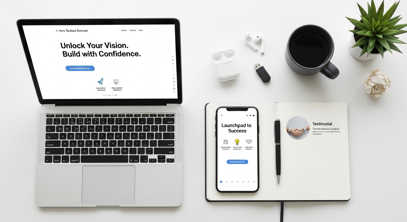how to create a landing page that converts