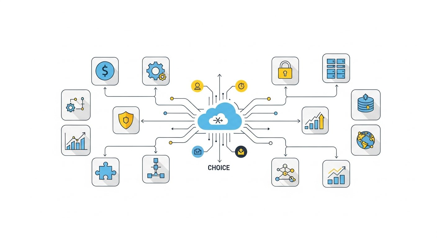 strategies for making the final platform decision — choosing a cloud provider for startups